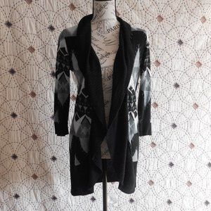 NWOT Allison Brittney Open Front Cardigan S